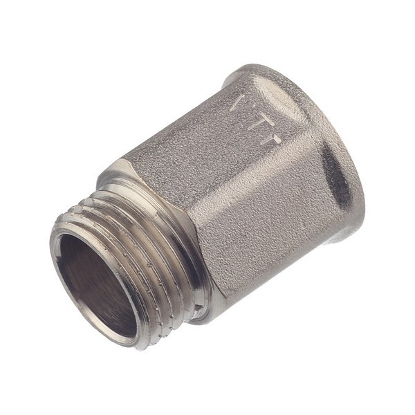 Удлинитель VALTEC (VTr.197.N.0425) 25 мм х 1/2 ВР(г) х 1/2 НР(ш) латунный