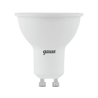 Лампа светодиодная Gauss 7 Вт GU10 рефлектор MR16 3000К теплый белый свет 150-265 В (10 шт.)