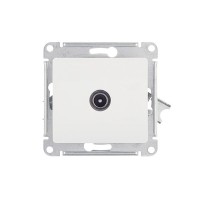 Розетка телевизионная Schneider Electric Glossa GSL000191 оконечная скрытая установка белый
