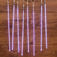 Гирлянда светодиодная Neon-Night Тающие сосульки 240 LED свечение белое 0,5 м уличная (256-313-6) (8 шт.)