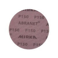 Диск шлифовальный Mirka Abranet d125 мм P150 на липучку сетчатая основа (5 шт.)