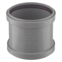 Муфта Pro Aqua Comfort d110 мм пластиковая ремонтная для внутренней канализации