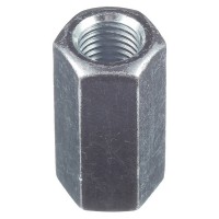 Гайка соединительная оцинкованная M16 х48 мм DIN 6334 (1 шт.)