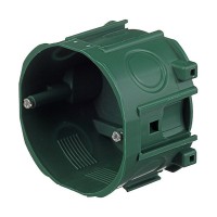 Подрозетник Schneider Electric для бетона d71х47 мм 5 вводов зеленый IP40 наборная