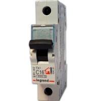 Автоматический выключатель Legrand TX3 (404033) 1P 50А тип C 6 кА 220 В на DIN-рейку
