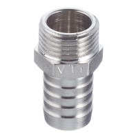Штуцер VALTEC (VTr.650.N.0418) для присоединения шланга 1/2 НР(ш) х 18 мм латунный