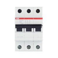 Автоматический выключатель ABB SH203L (2CDS243001R0064) 3P 6А тип C 4,5 кА 400 В на DIN-рейку