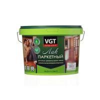 Лак акриловый паркетный VGT бесцветный 2,2 кг матовый