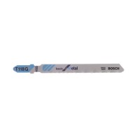 Пилки для лобзика Bosch T118G (2608631012) по металлу L67 мм прямой рез (5 шт.)