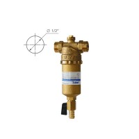 Предфильтр BWT Protector Mini для горячей воды прямая промывка 1/2 НР(ш) х 1/2 НР(ш)
