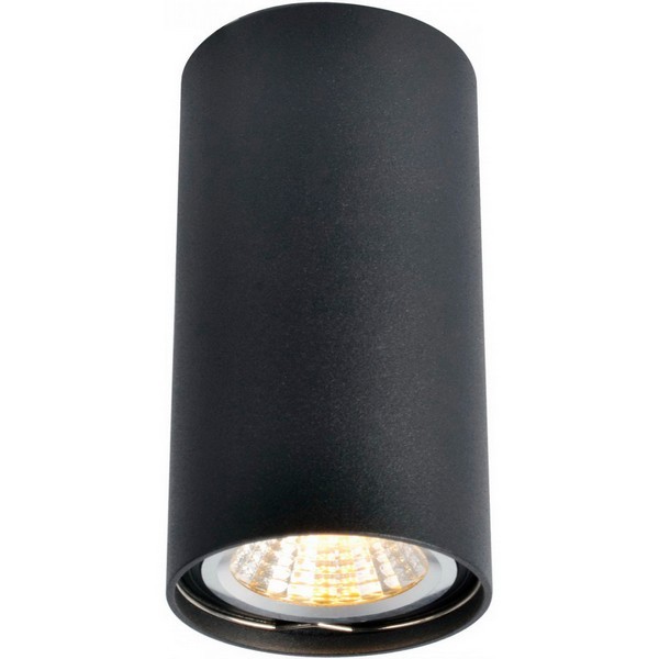 Светильник накладной ARTE LAMP (A1516PL-1BK) GU10 d56x100 мм 35 Вт 220 В IP20 цилиндрический черный