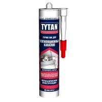 Герметик акриловый для вентиляционных каналов Tytan Professional серый 280 мл
