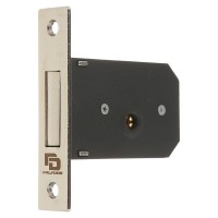 Замок врезной Palladium 0156F SN универсальный (никель) 5 ключей