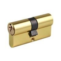 Цилиндр Corsa Deco 60 (30х30) мм ключ/ключ золото
