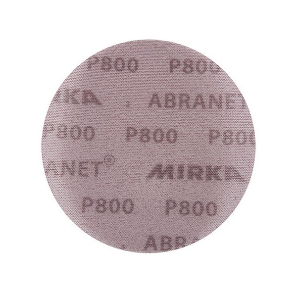 Диск шлифовальный Mirka Abranet d125 мм P800 на липучку сетчатая основа (5 шт.)