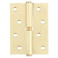 Петля Palladium N 613-S-4 SB левая разъемная 100х75 мм матовая латунь