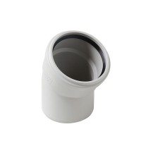 Отвод Pro Aqua Stilte Plus d110 мм 30° пластиковый шумопоглощающий для внутренней канализации