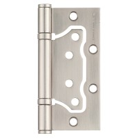 Петля Palladium 2BB-100 SN бабочка универсальная неразъемная 100х75 мм матовый никель