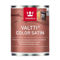 Антисептик Tikkurila Valtti Color Satin декоративный для дерева бесцветный основа EC 0,9 л