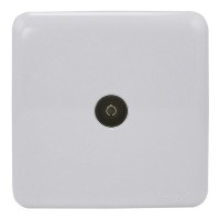 Розетка телевизионная Lezard VIOLA 751-0200-130 оконечная открытая установка белый tv