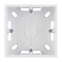 Коробка монтажная Simon 15 1590751-030 открытая установка белая