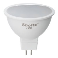Лампа светодиодная Sholtz 9 Вт GU5.3 рефлектор MR16 4000К естественный белый свет 220 В