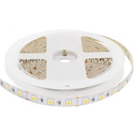 Лента светодиодная SMD 5050 Apeyron 3000К теплый белый свет 72 Вт 12 В IP20 5 м