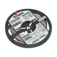Лента светодиодная SMD 3528 Navigator 3000К теплый белый свет 4,8 Вт 12 В IP65 5 м влагозащищенная