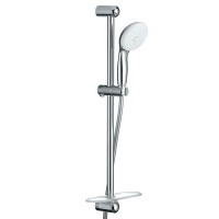 Душевой гарнитур GROHE TEMPESTA NEW 27927001 со стойкой 600мм с лейкой D100мм 3F и мыльницей