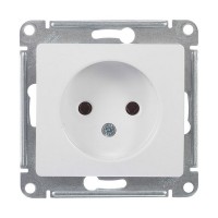 Розетка Schneider Electric Glossa GSL000141 скрытая установка белая без заземления