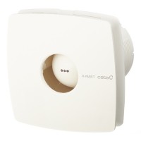 Вентилятор осевой Cata X-MART 10 TIMER d100 мм слоновая кость
