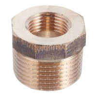 Футорка Viega (266486) 1 НР(ш) х 1/2 ВР(г) бронзовая