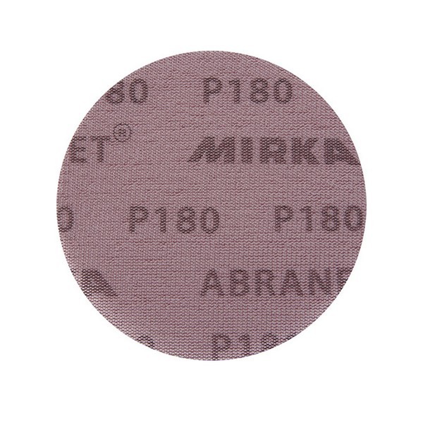 Диск шлифовальный Mirka Abranet d125 мм P180 на липучку сетчатая основа (5 шт.)
