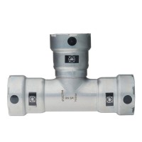 Тройник Viega Megapress SC-Contur (694975) 3/4" х 3/4" х 3/4" пресс нелегированная оцинкованная сталь