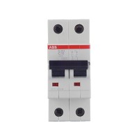 Автоматический выключатель ABB S202 (2CDS252001R0104) 2P 10А тип C 6 кА 400 В на DIN-рейку