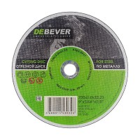 Круг отрезной по металлу Debever 230х22х2 мм