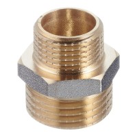 Ниппель переходной 1/2 НР(ш) х 3/8 НР(ш) латунный