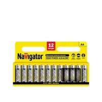 Батарейка Navigator АА пальчиковая LR6 1,5 В 2900 мАч (12 шт.)