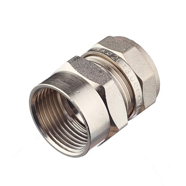 Соединитель прямой VALTEC (VTm.302.N.002606) 26 обж(ц) х 1 ВР(г)