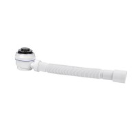 Сифон для душевого поддона VIRPLAST by WIRQUIN 30987090 1 1/2"х40 с выпуском клик-клак слив D 50 мм с гибким соед
