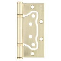 Петля Palladium 2BB-100 SB бабочка универсальная неразъемная 100х75 мм матовая латунь