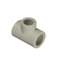 Тройник полипропиленовый FV-PLAST (212040032) переходный 40 х 32 х 40 мм серый