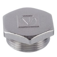 Заглушка VALTEC (VTr.583.N.0007) 1 1/4 НР(ш) латунная