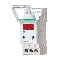 Реле напряжения модульное Евроавтоматика CP-721-1 100-450 В 63 А тип AC 1P+N