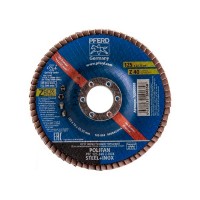 Круг лепестковый по нержавеющей стали Pferd Z-BOX (72200358) 125x22 мм P40 торцевой