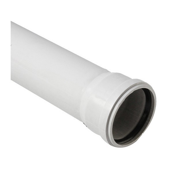 Труба канализационная Pro Aqua Stilte Plus d58x500 мм пластиковая шумопоглощающая для внутренней канализации