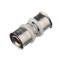 Соединитель прямой VALTEC (VTm.203.N.002626) 26(пресс) х 26(пресс)