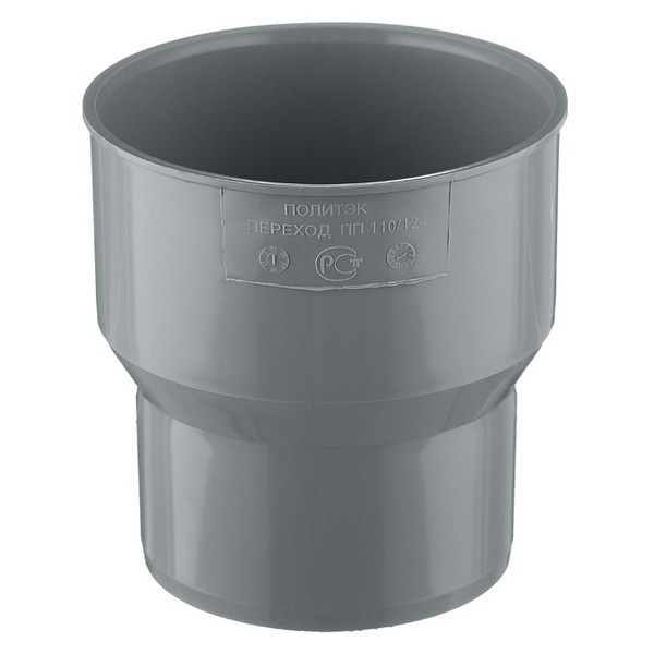 Муфта Pro Aqua Comfort d110 мм пластиковая переходная на чугун для внутренней канализации