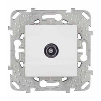 Розетка телевизионная Schneider Electric Unica MGU5.462.18ZD скрытая установка белая