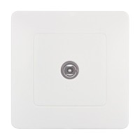 Розетка телевизионная с рамкой Schneider Electric Blanca BLNTS000011 скрытая установка белая